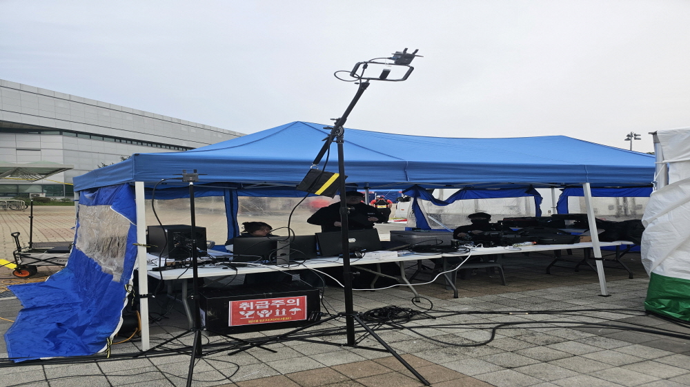 무대 영상 송출 팀 4